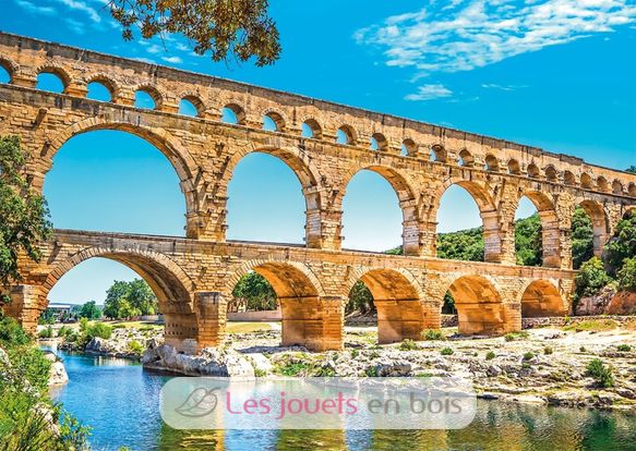 Puzzle Le pont du Gard 1000 pcs N12000899 Nathan 2