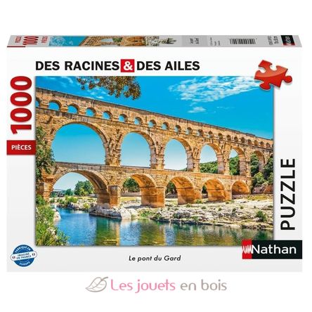 Puzzle Le pont du Gard 1000 pcs N12000899 Nathan 1