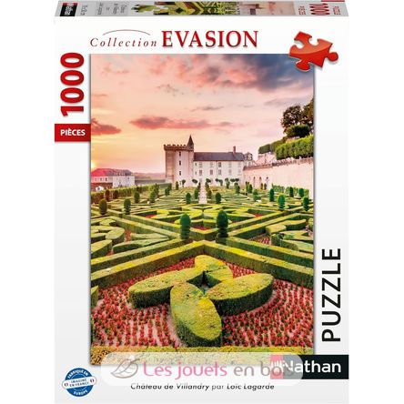 Puzzle Château de Villandry 1000 pcs N12000912 Nathan 1