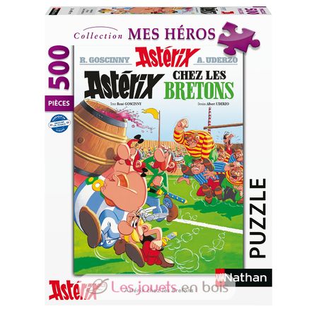 Puzzle Astérix chez les Bretons 500 pièces N12000984 Nathan 1
