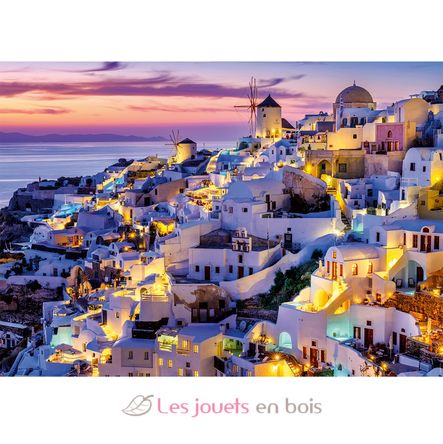 Puzzle Coucher de soleil sur Santorin 1500 pcs N12001532 Nathan 2