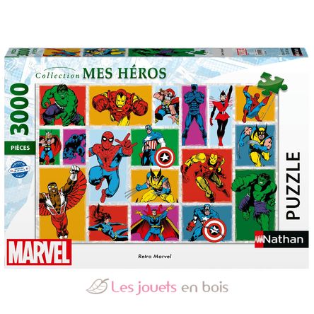 Puzzle Retro Marvel 3000 pcs N12001549 Nathan 1