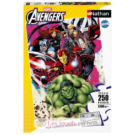 Puzzle Les Avengers en action 250 pcs N12004148 Nathan 1
