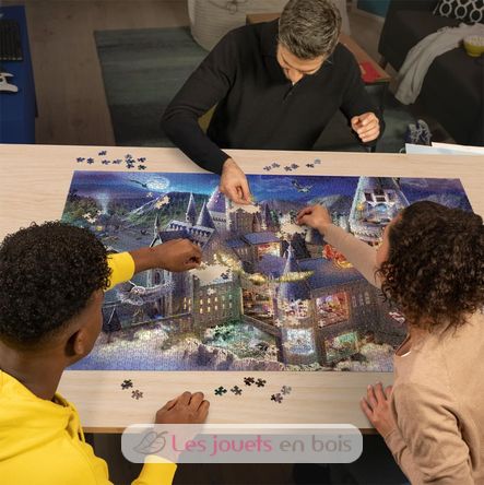 Puzzle Vue sur le château Poudlard 3000 Pcs RAV17561 Ravensburger 5