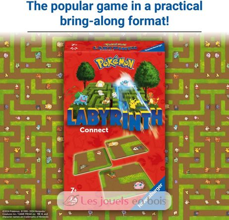 Mini jeu - Pokémon - Labyrinth Connect RA-22579 Ravensburger 5