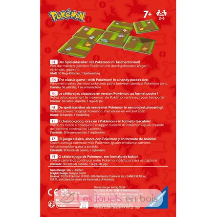 Mini jeu - Pokémon - Labyrinth Connect RA-22579 Ravensburger 3
