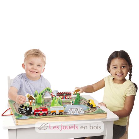 Chemin de fer à emmener partout MD40140 Melissa & Doug 2