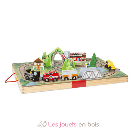 Chemin de fer à emmener partout MD40140 Melissa & Doug 1