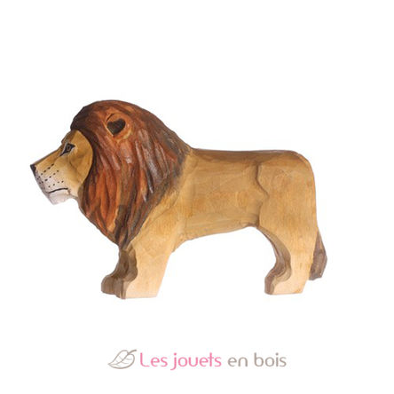 Figurine Lion en bois WU-40451 Wudimals 1