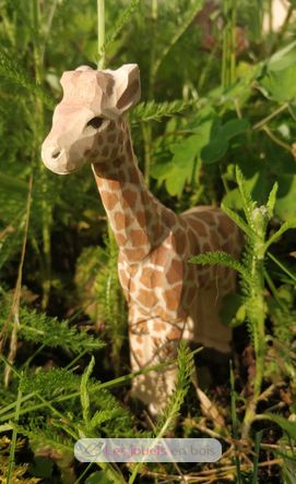 Figurine Girafe en bois WU-40454 Wudimals 2