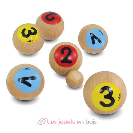 Jeu de pétanque 1, 2, 3 V4053G Vilac 2