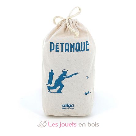 Jeu de pétanque en bois Rétro V4062G Vilac 3
