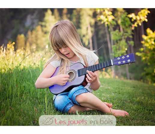 Guitare bleue UL4075 Ulysse 2