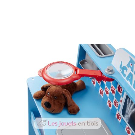 Vétérinaire vétérinaire pour animaux de compagnie Jouet Clinique vétérinaire  et kit de médecin pour les enfants âgés de 3 à 6 ans