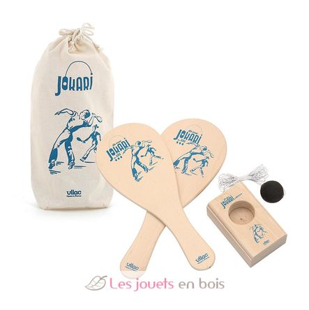 Jokari bois massif en sac coton V4299G Vilac 1