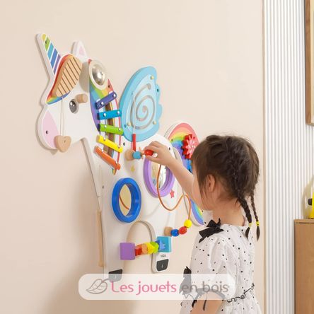 Panneau d'activités mural Licorne VG44654 Viga Toys 3