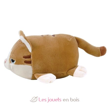 Peluche Mugi le bébé chat brun 11 cm NE-48927-36 Nemu Nemu 3