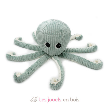 Peluche Ptipotos Pieuvre mint Filou DE74102 Les Déglingos 2