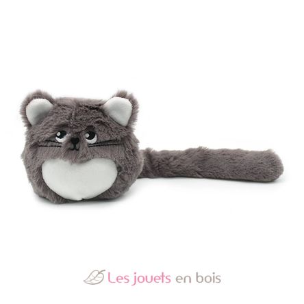 Peluche chat maman et son bébé gris DE74801 Les Déglingos 7