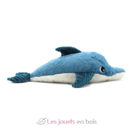 Peluche dauphin maman et son bébé bleu DE74901 Les Déglingos 4