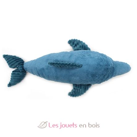 Peluche dauphin maman et son bébé bleu DE74901 Les Déglingos 5