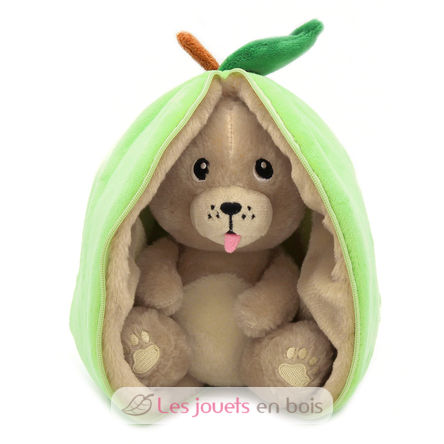 Peluche Flipetz Chien Pomme DE-80101 Les Déglingos 1