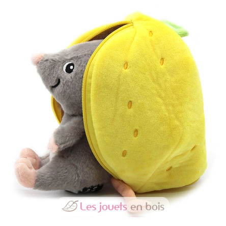 Peluche Flipetz Souris Citron DE-80102 Les Déglingos 3