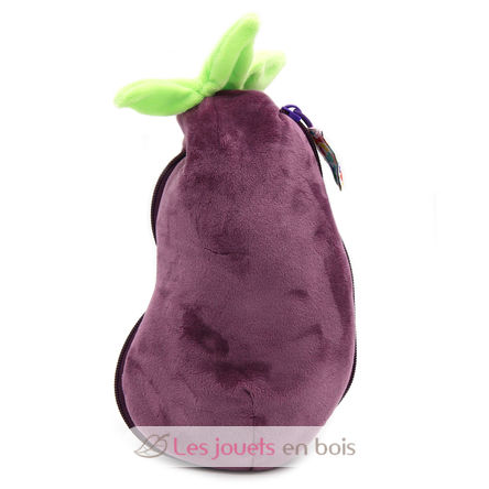 Peluche Flipetz Eléphant Aubergine DE-80103 Les Déglingos 6