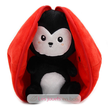 Peluche Flipetz Coccinelle Tomate DE-80105 Les Déglingos 4