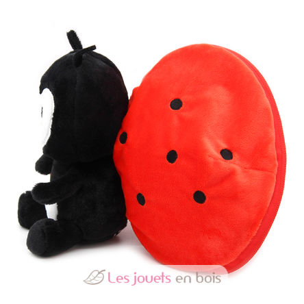 Peluche Flipetz Coccinelle Tomate DE-80105 Les Déglingos 3