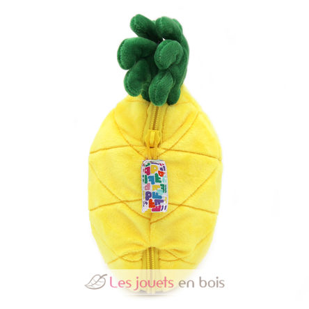 Peluche Flipetz Poussin Ananas DE-80106 Les Déglingos 5