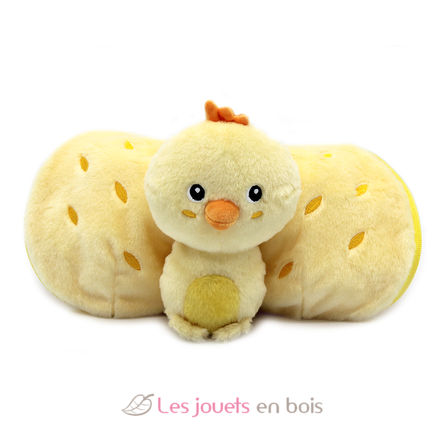 Peluche Flipetz Poussin Ananas DE-80106 Les Déglingos 4