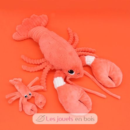Peluche homard maman et son bébé corail DE75601 Les Déglingos 5