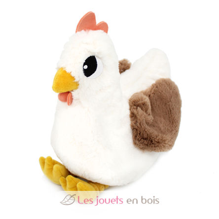 Peluche poule maman et son bébé DE76010 Les Déglingos 5
