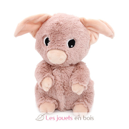 Peluche cochon maman et son bébé rose DE76020 Les Déglingos 5