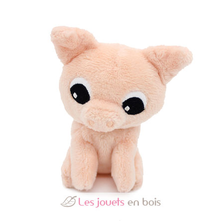 Peluche cochon maman et son bébé rose DE76020 Les Déglingos 7