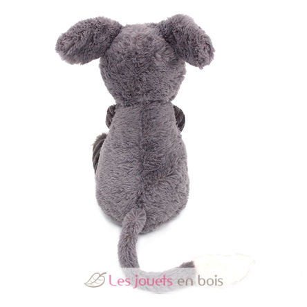 Peluche âne maman et son bébé gris DE76030 Les Déglingos 5