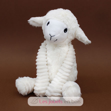 Peluche mouton maman et son bébé blanc DE76060 Les Déglingos 5