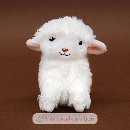 Peluche mouton maman et son bébé blanc DE76060 Les Déglingos 4