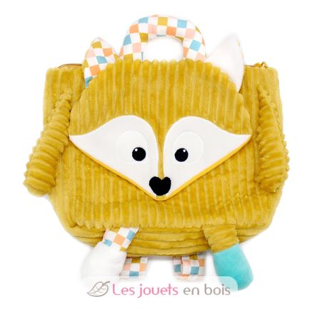 Sac à dos velours Cyranos le renard DE35036 Les Déglingos 2