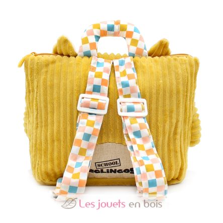 Sac à dos velours Cyranos le renard DE35036 Les Déglingos 3