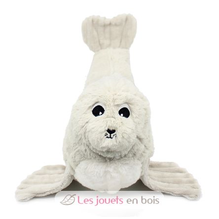 Peluche otarie maman et son bébé gris DE76100 Les Déglingos 6