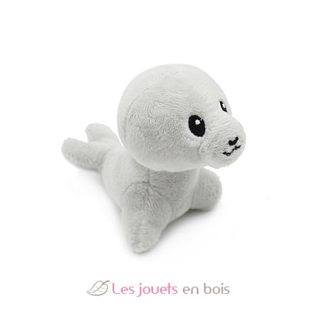 Peluche otarie maman et son bébé gris DE76100 Les Déglingos 2