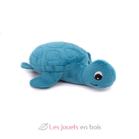 Peluche maman bébé tortue bleu DE73500 Les Déglingos 6