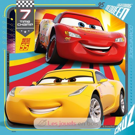 Puzzle Cars Les légendes de la route 3x49 pcs RAV08015 Ravensburger 3