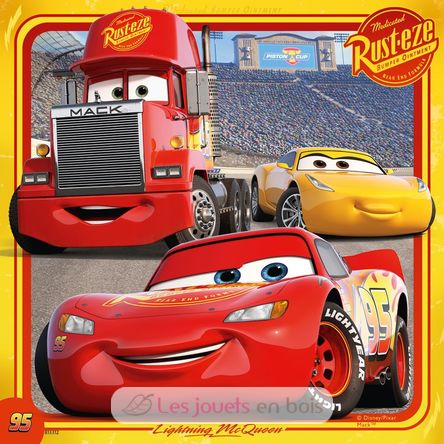 Puzzle Cars Les légendes de la route 3x49 pcs RAV08015 Ravensburger 4