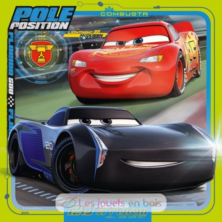 Puzzle Cars Les légendes de la route 3x49 pcs RAV08015 Ravensburger 5