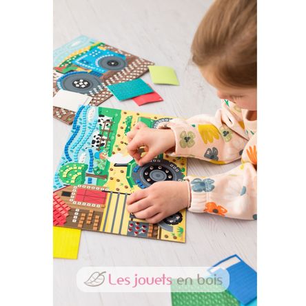5 Maxi mosaïques La vie à la ferme SYCRE7074 Sycomore 9