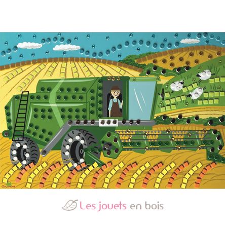5 Maxi mosaïques La vie à la ferme SYCRE7074 Sycomore 7
