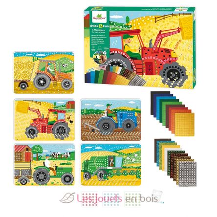 5 Maxi mosaïques La vie à la ferme SYCRE7074 Sycomore 2